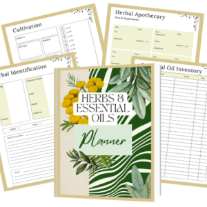 Digital Herbs & Essential Oils Planner