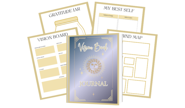 Vision Board Digital Journal
