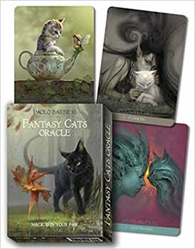 Fantasy Cats Oracle Deck by Paolo Barbieri