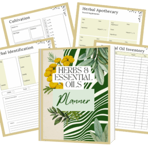 Digital Herbs & Essential Oils Planner