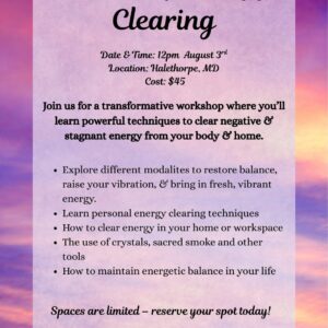 The Art of Energy Clearing