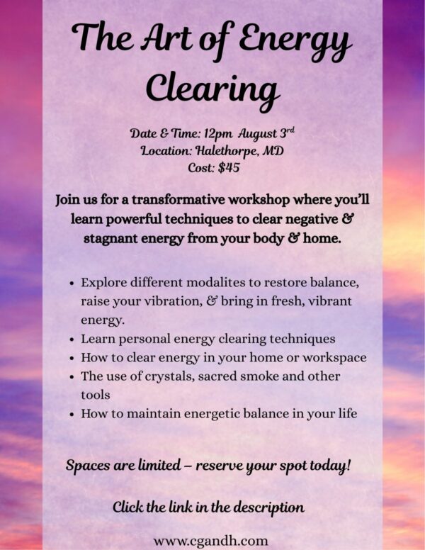 The Art of Energy Clearing