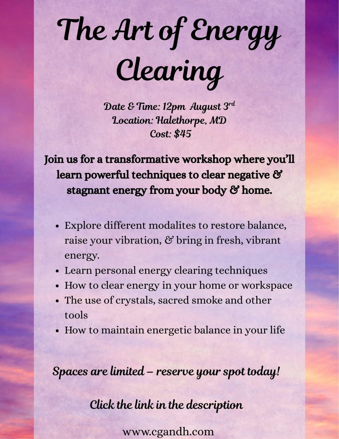 The Art of Energy Clearing